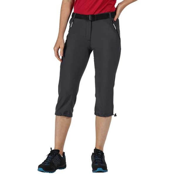 Regatta Shorts Bukser Xert Capris Light Grå 34 Kvinde