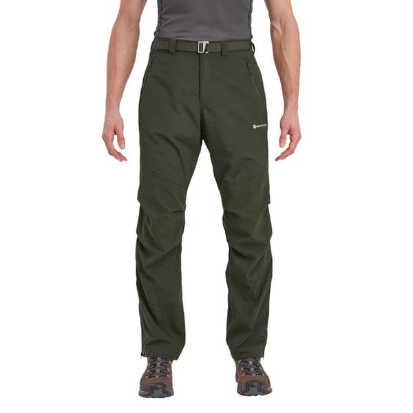 Montane Housut Terra Vihreä 34 / Regular Mies
