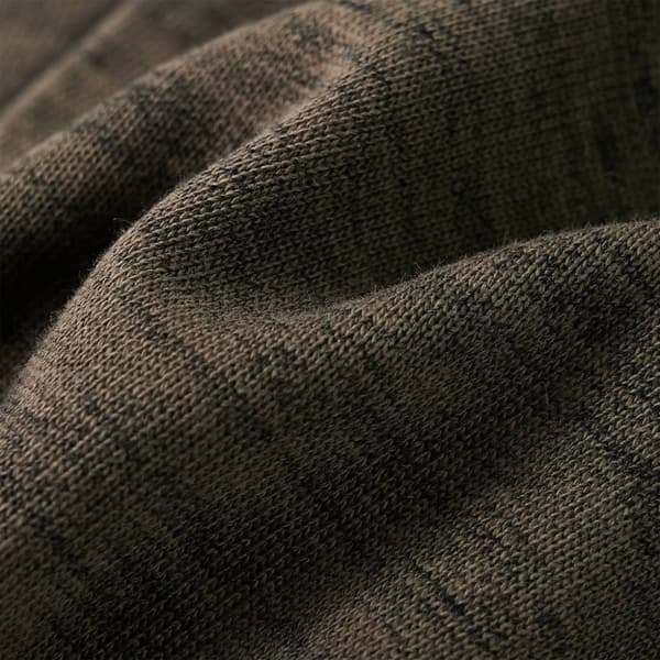 vidaXL Lasten collegehousut meleerattu tumma khaki 140