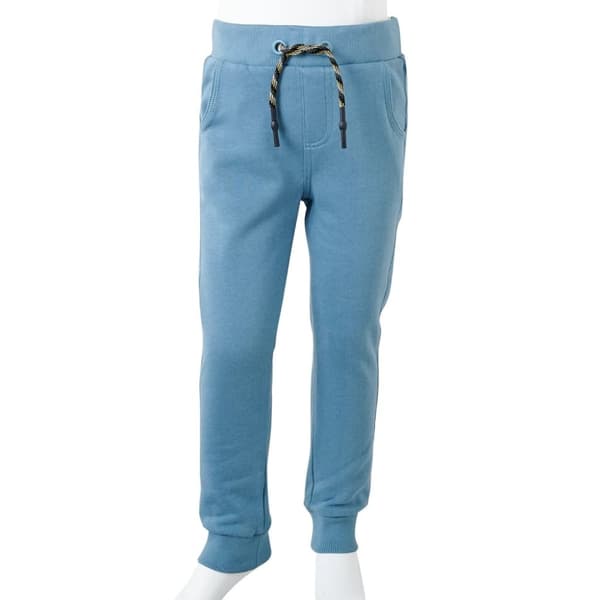 vidaXL Joggebukser for barn medium blå 128