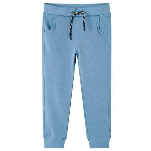 vidaXL Joggebukser for barn medium blå 128