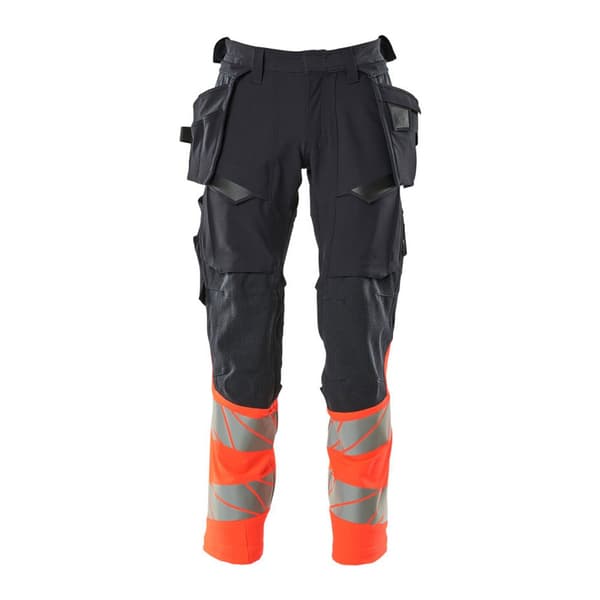 Mascot Stora Byxor Med Hängande Fickor Accelerate Safe 19131 Svart 58 / 32