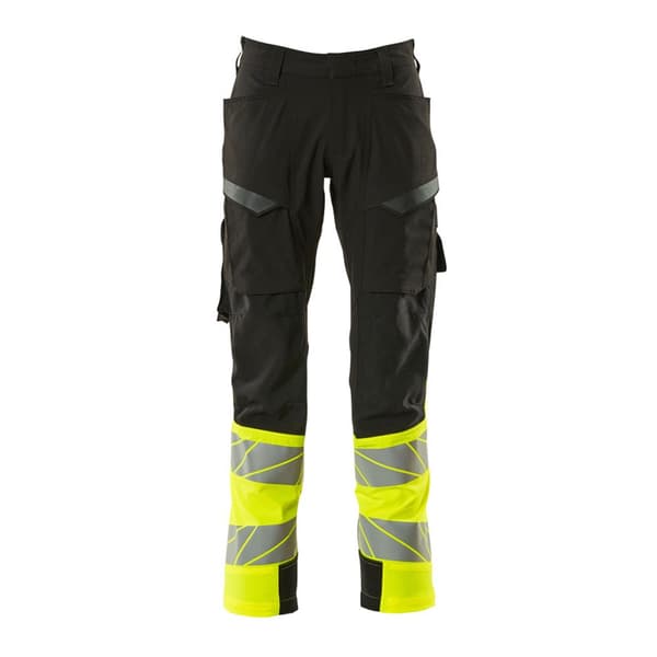 Mascot Stora Byxor Med Lårfickor Accelerate Safe 19379 Svart 60 / 32