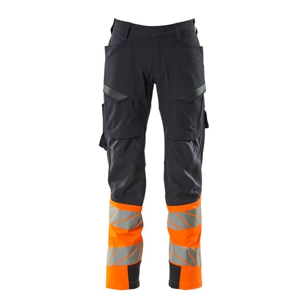 Mascot Stora Byxor Med Lårfickor Accelerate Safe 19379 Svart 68 / 32