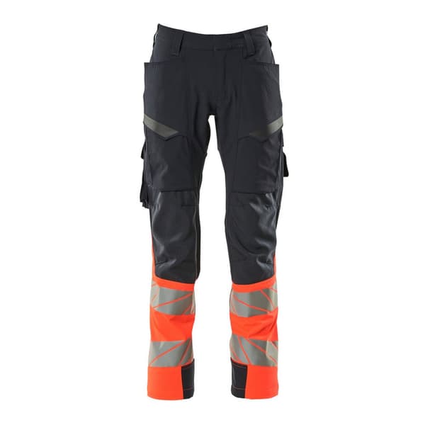 Mascot Stora Byxor Med Lårfickor Accelerate Safe 19379 Svart 60 / 32