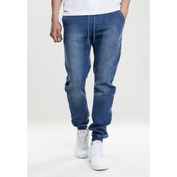 Urban Classics Neulottu Nim Jog Pants De Sininen L Mies