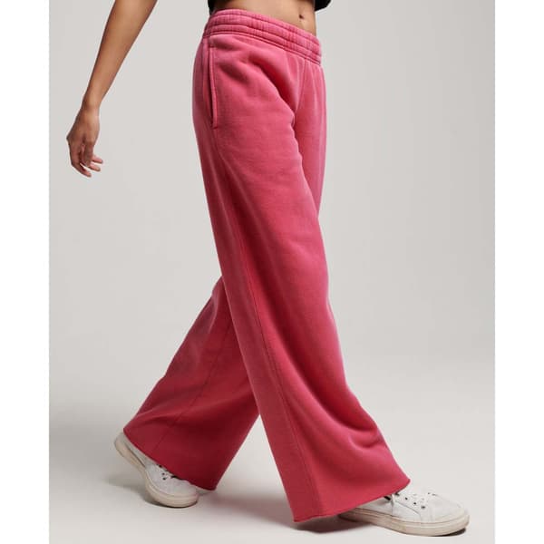 Superdry Joggare Vintage Wash Straight Rosa M Kvinna