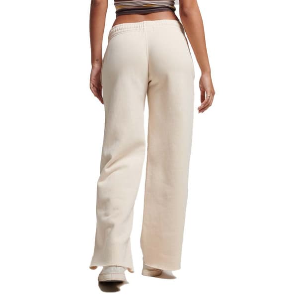 Superdry Joggare Vintage Wash Straight Beige M Kvinna
