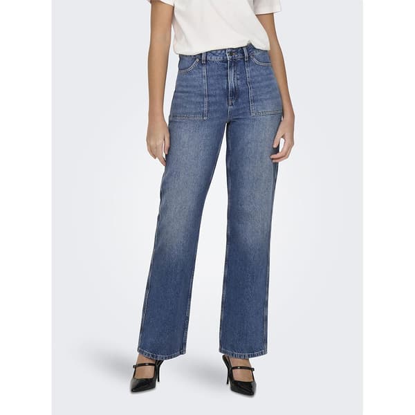 Jdy Jeans Med Høj Talje Maya Blå S / 32 Kvinde