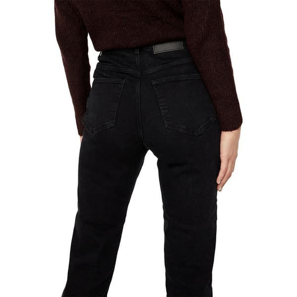 Pieces Jeans Kesia Mom High Waist Ankle Sort S Kvinde
