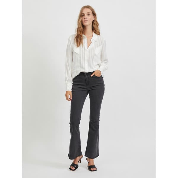 Vila Jeans Ekko Grå L / 30 Kvinna