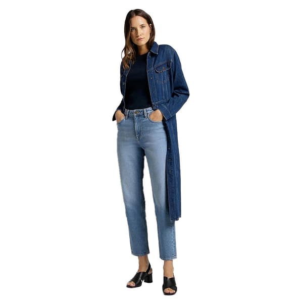 Lee Jeans Carol Blå 31 / 33 Kvinde