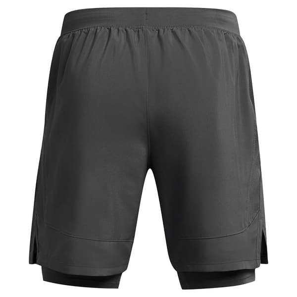Under Armour Shorts Launch 7in 2-in-1 Grå 2XL Mand