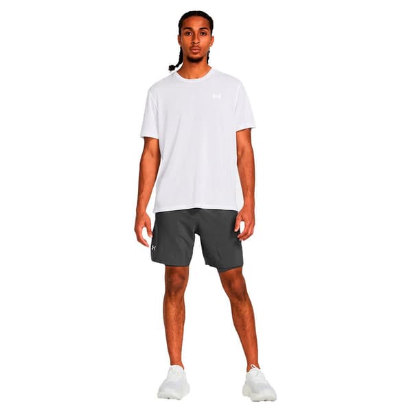 Under Armour Shorts Launch 7in 2-in-1 Grå 2XL Mand