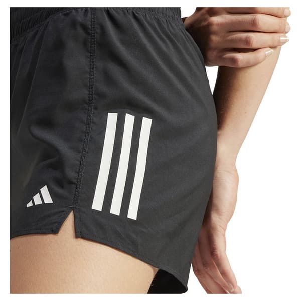 Adidas Shorts Own The Run Base 4´´ Svart S Kvinna
