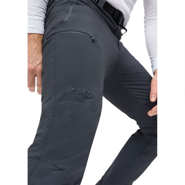 Maier Sports Housut Oberjoch Therm Harmaa S / Regular Mies
