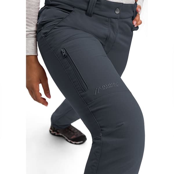 Maier Sports Housut Helga Harmaa XS / Short Nainen
