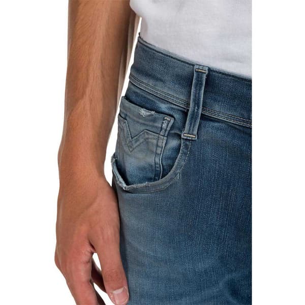 Replay Jeans M914y Anbass Blå 33 / 32 Mand