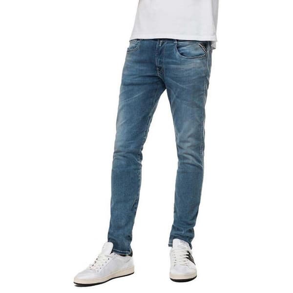 Replay Jeans M914y Anbass Blå 33 / 32 Mand