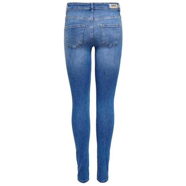 Only Jeans Blush Life Mid Waist Skinny Blå XS / 32 Kvinna
