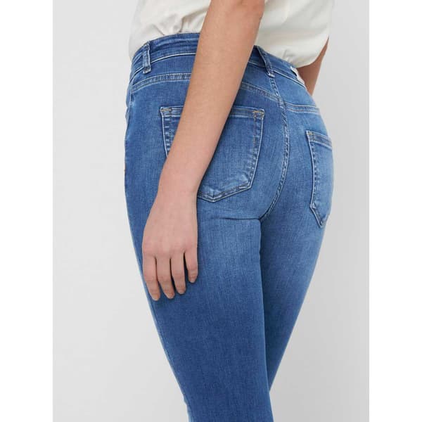 Only Jeans Blush Life Mid Waist Skinny Blå XS / 32 Kvinna