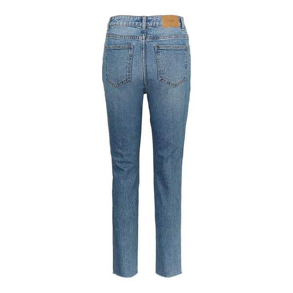 Vero Moda Jeans Brenda High Waist Straight Blå 26 / 30 Kvinde