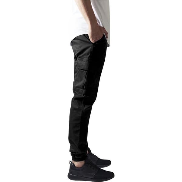 Urban Classics Cargo Twill Bukser Washed Sort 34 Mand
