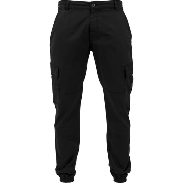 Urban Classics Cargo Twill Bukser Washed Sort 34 Mand
