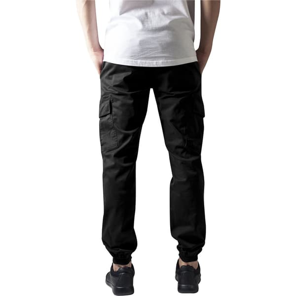 Urban Classics Cargo Twill Bukser Washed Sort 34 Mand