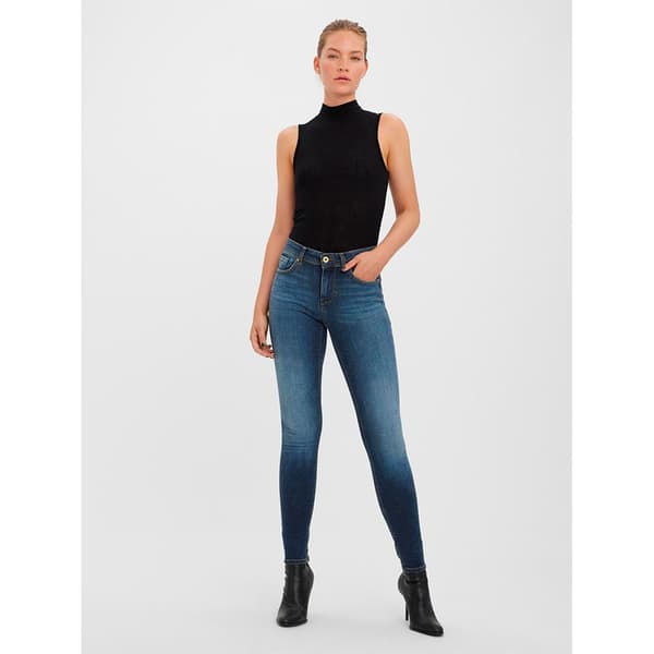 Vero Moda Jeans Lux Mr Slim Ri375 Blå M / 32 Kvinna