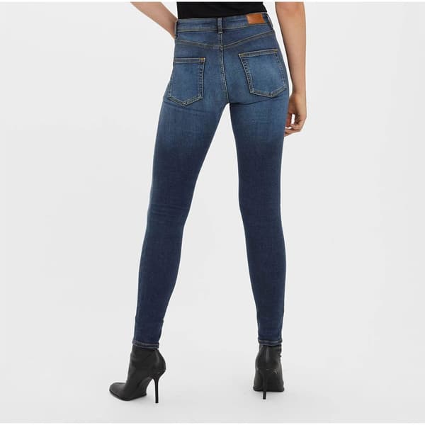 Vero Moda Jeans Lux Mr Slim Ri375 Blå M / 32 Kvinna