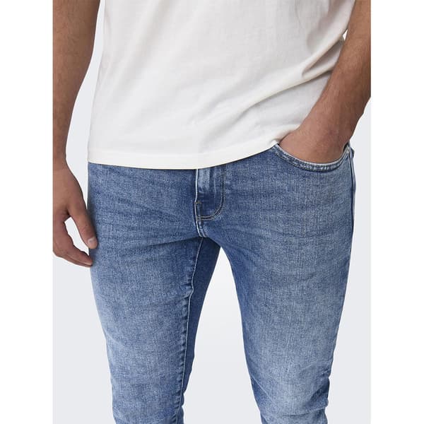Only & Sons Farkut Weft Regular Fit One Mbd 5094 Tai Sininen 32 / 32 Mies