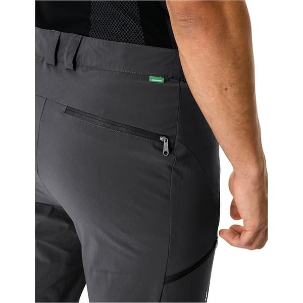Vaude Byxor Farley Stretch T-zip Iii Svart 58 / Short Man
