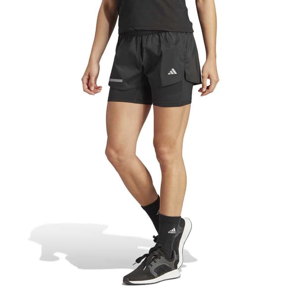 Adidas Shorts Ultimate 2 In 1 Svart XS Kvinna