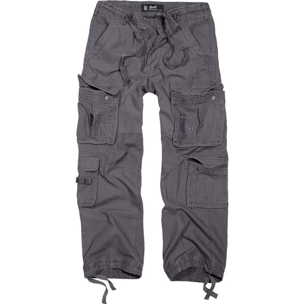 Brandit Housut Pure Vintage Harmaa M Mies
