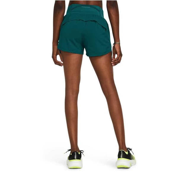 Under Armour Shorts Run Stamina 3 Grönt S Kvinna