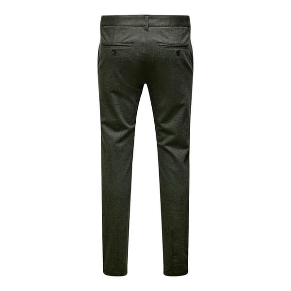 Only & Sons Bukser Mark Tap Herringbone 2911 Sort 32 / 34 Mand