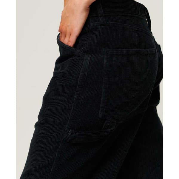 Superdry Bukser Cord Carpenter Sort 32 / 32 Kvinde