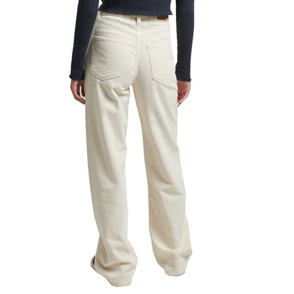 Superdry Housut Vintage Cord Wide Beige 30 / 30 Nainen