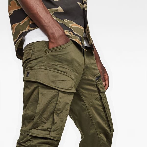 G-star Byxor Rovic Zip 3d Regular Tapered Grönt 38 / 36 Man