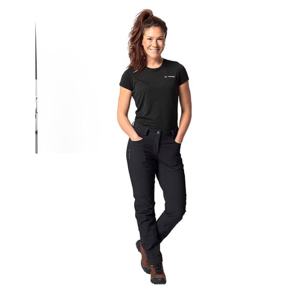 Vaude Bukser Moena Winter Sort 34 / Short Kvinde