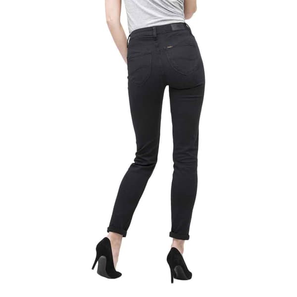Lee Jeans Scarlett High Waist Sort 27 / 31 Kvinde
