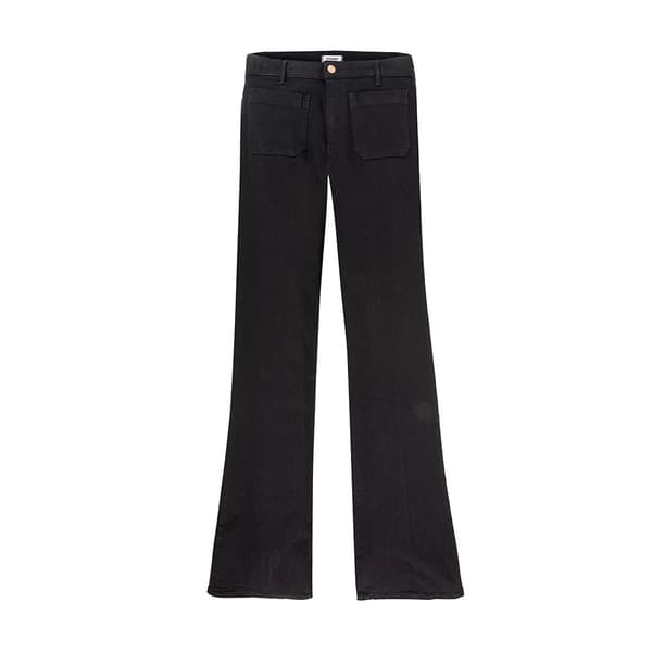 Wrangler Jeans Flare Svart 29 / 32 Kvinna