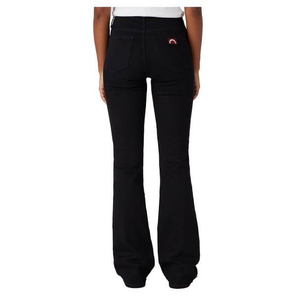 Wrangler Jeans Flare Svart 29 / 32 Kvinna