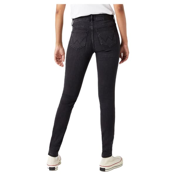 Wrangler Lang Jean Skinny Sort 38 / 32 Kvinde