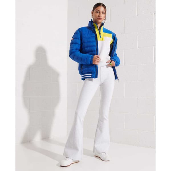 Superdry Mountain Sport Flare Jogger Vit M Kvinna