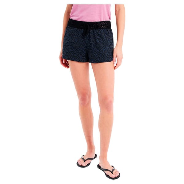 Protest Shorts Flowery 23 Svart M Kvinna