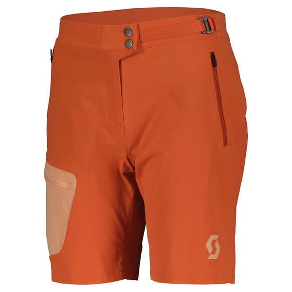 Scott Shorts Explorarir Light Orange M Kvinna
