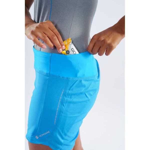 Montane Shorts Bukser Katla Twin Blå 38 Kvinde