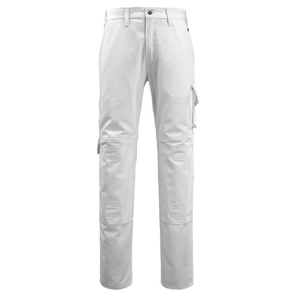 Mascot Store Bukser Med Knæpudelommer Workwear 14579 Hvid 62 / 35